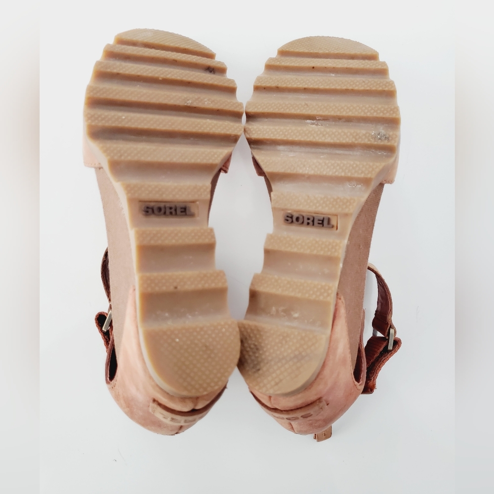 Sorel JOANIE II Slingback Wedge Sandals Size 7.5 - Picture 9 of 14